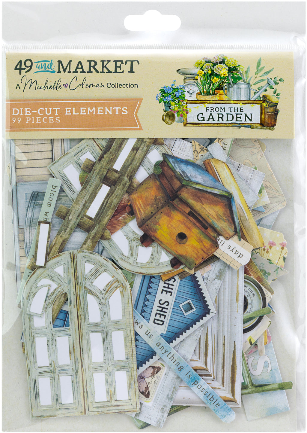 From the Garden - Die-Cut Elements