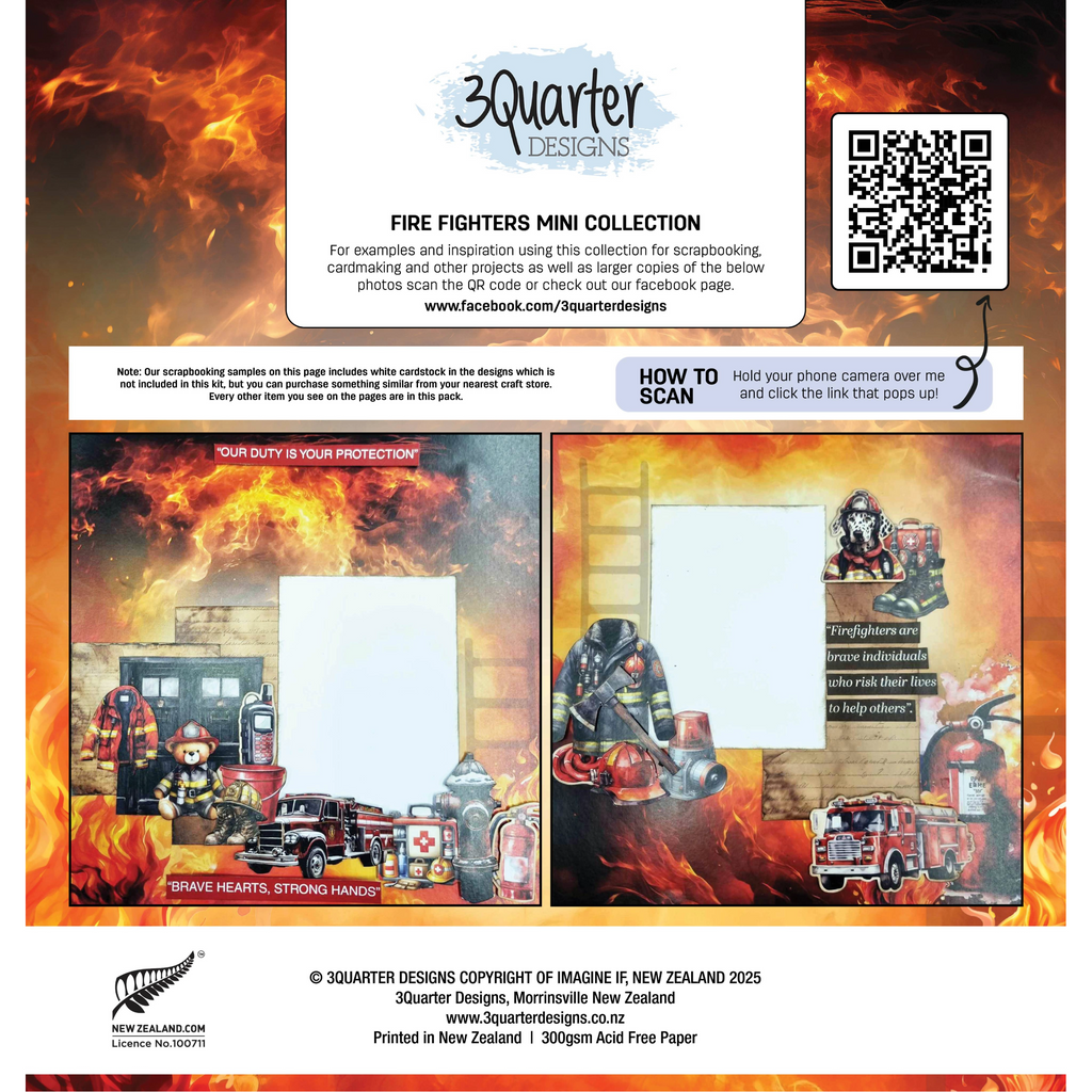 3Quarter Designs Mini Collection - Firefighters
