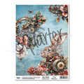 Floral Mechanica Rice Paper