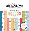 Have a Great Summer Double-Sided Paper Pad 6"X6"