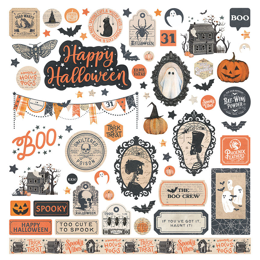 PhotoPlay Halloween Junque Collection Pack 12"X12"