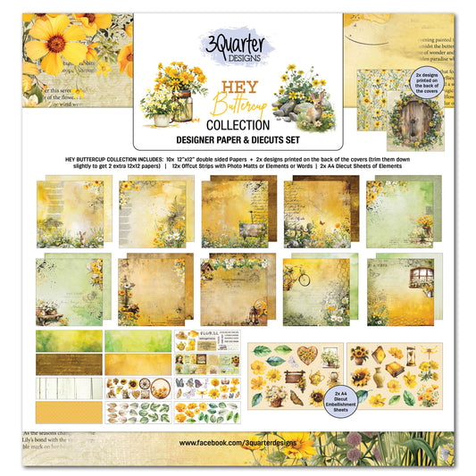 3Quarter Designs Hey Buttercup Collection Kit