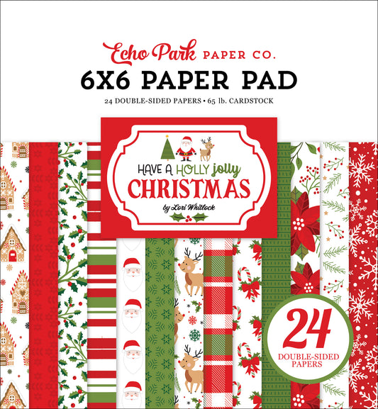 Echo Park Have A Holly Jolly Christmas Double-Sided Paper Pad 6X6