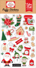 Have A Holly Jolly Christmas Puffy Stickers