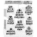 Tim Holtz Cling Stamps 7"X8.5"-Holiday Whatnots