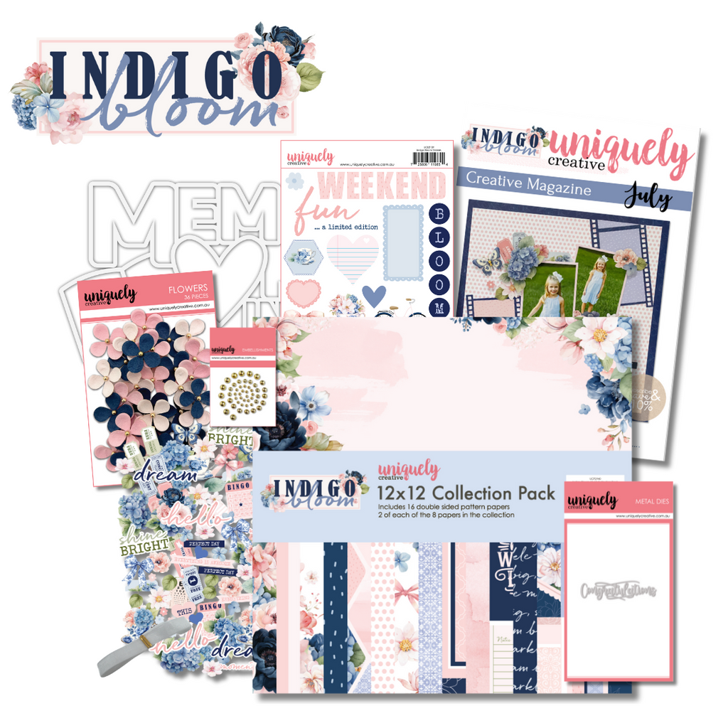 Uniquely Creative Indigo Bloom Creative Kit