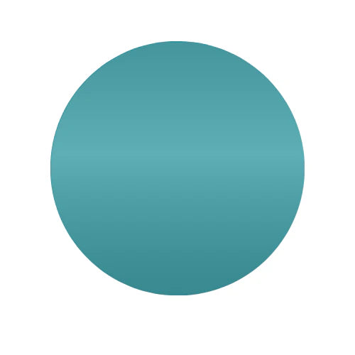 Solid teal color swatch on a white background