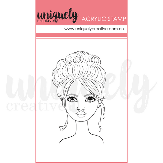 Uniquely Creative Wisteria Lane -Jasmine Mark Making Mini Stamp - Acrylic Stamp