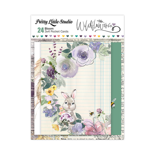 Pretty Little Studio Wildflower Journaling | Bloom 3x4