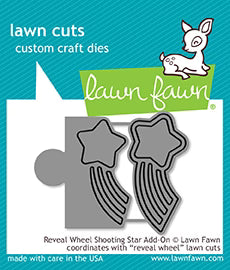 Lawn Fawn Reveal Wheel Add On - Shooting Star Add On die