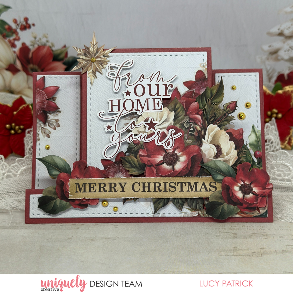 Uniquely Creative Centre Stepper Card Die