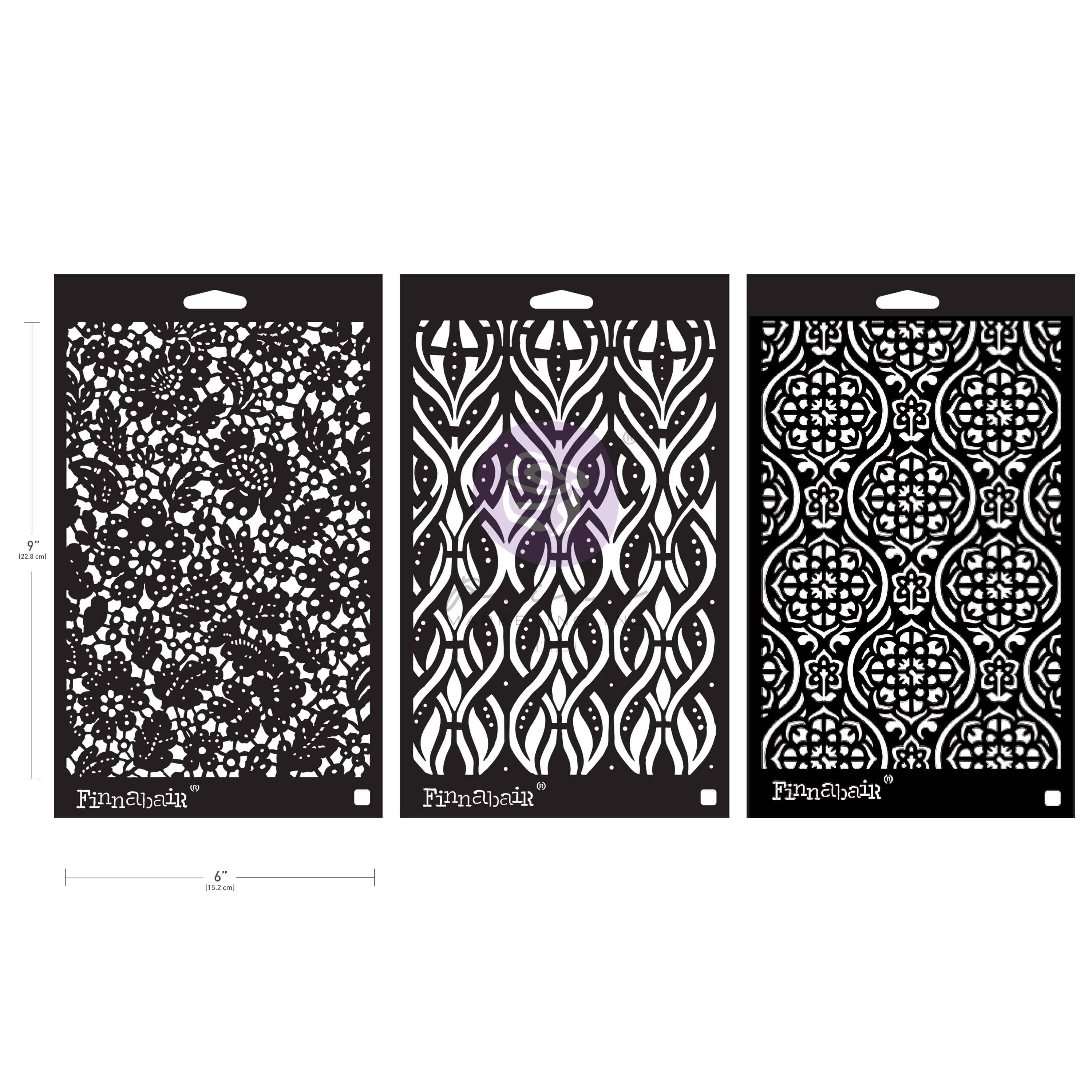 Limited Edition Stencil Set - Victorian Tiles