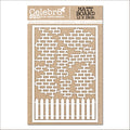 Whiskers & Pawprints Matt Board - Background Elements