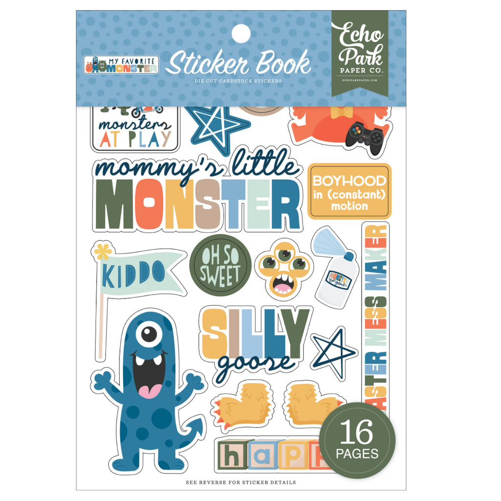 My Favorite Monster - Sticker Book