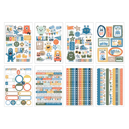 My Favorite Monster - Sticker Book
