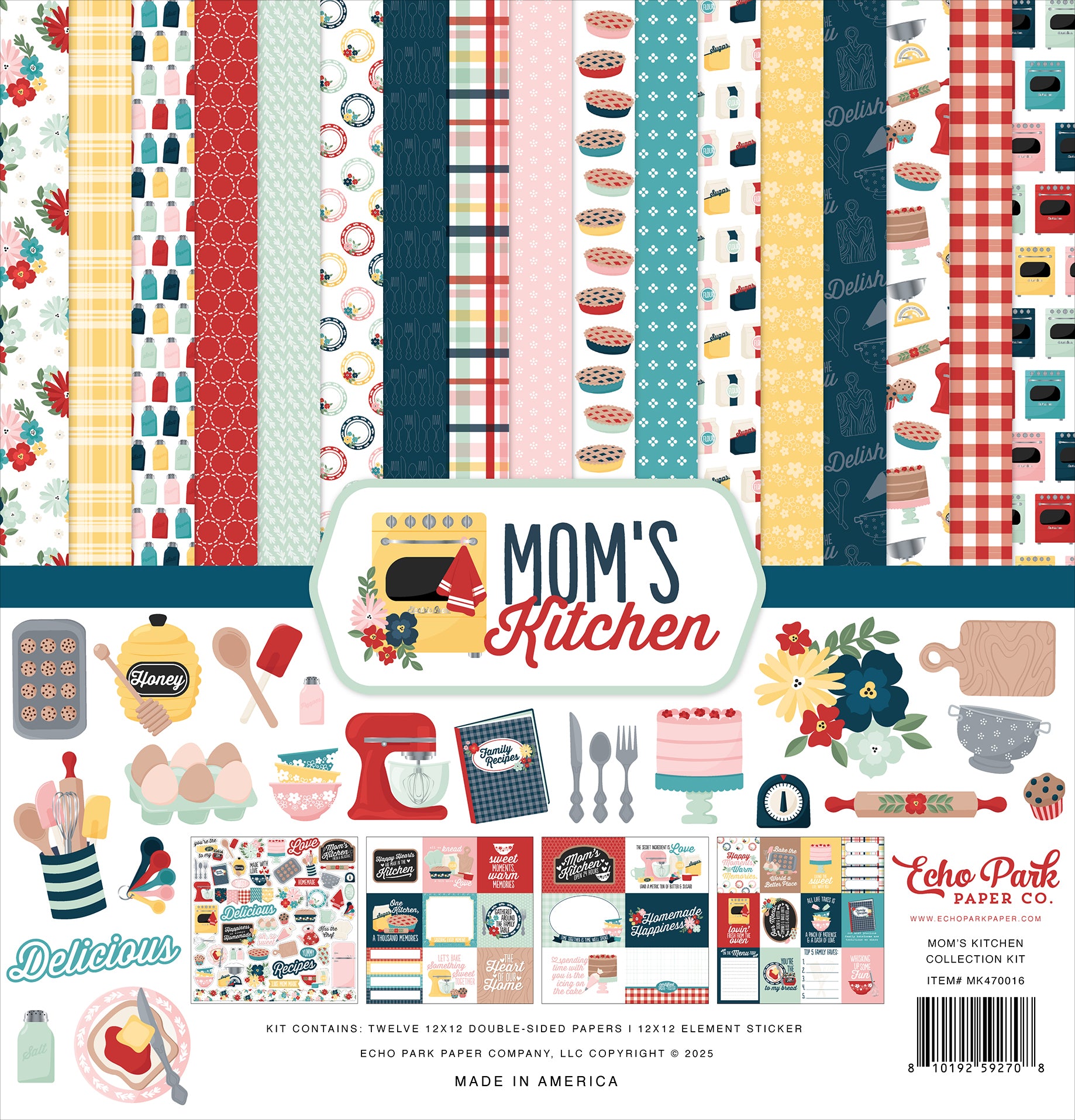 Echo Park Mom's Kitchen Collection Kit