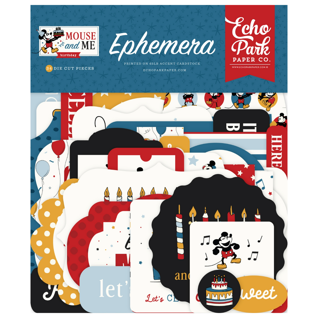 Mouse And Me Birthday - Ephemera
