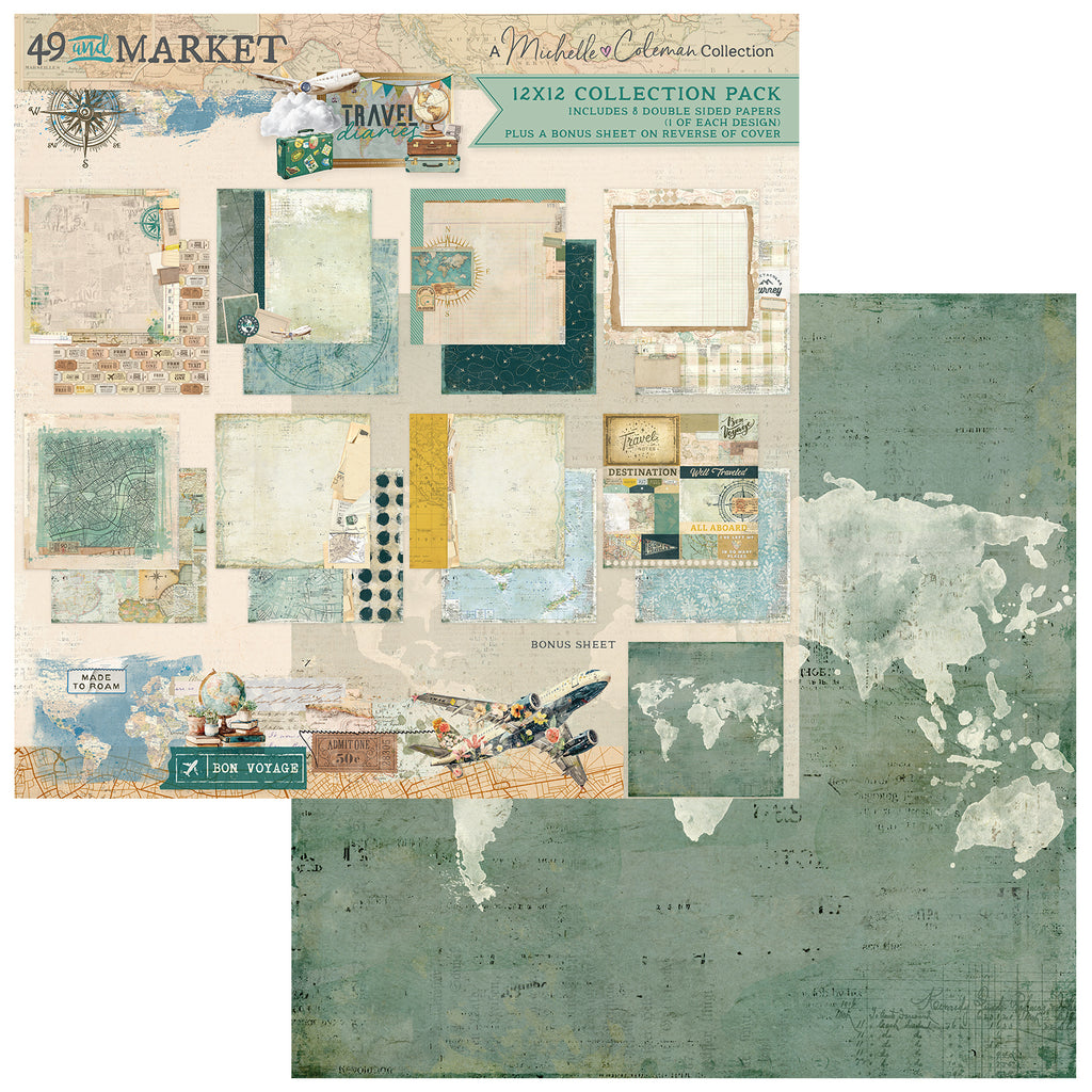 Travel Diaries - 12 x12 Collection Pack