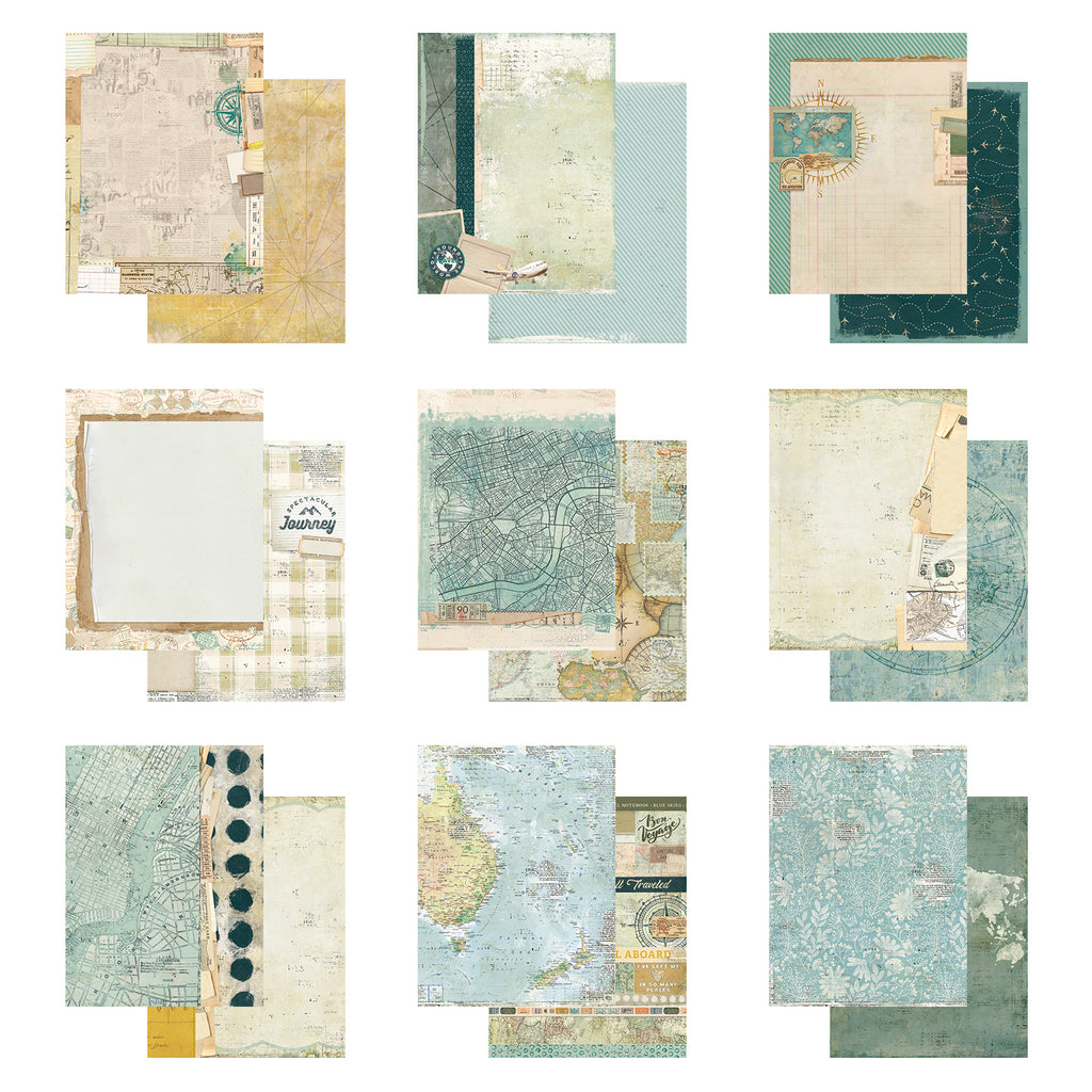 Travel Diaries - 6 x 8 Collection Pack