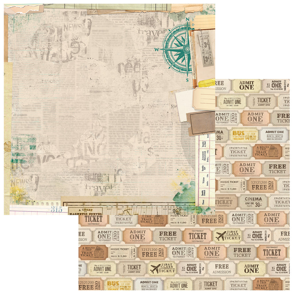 Travel Diaries - 12 x12 Collection Pack
