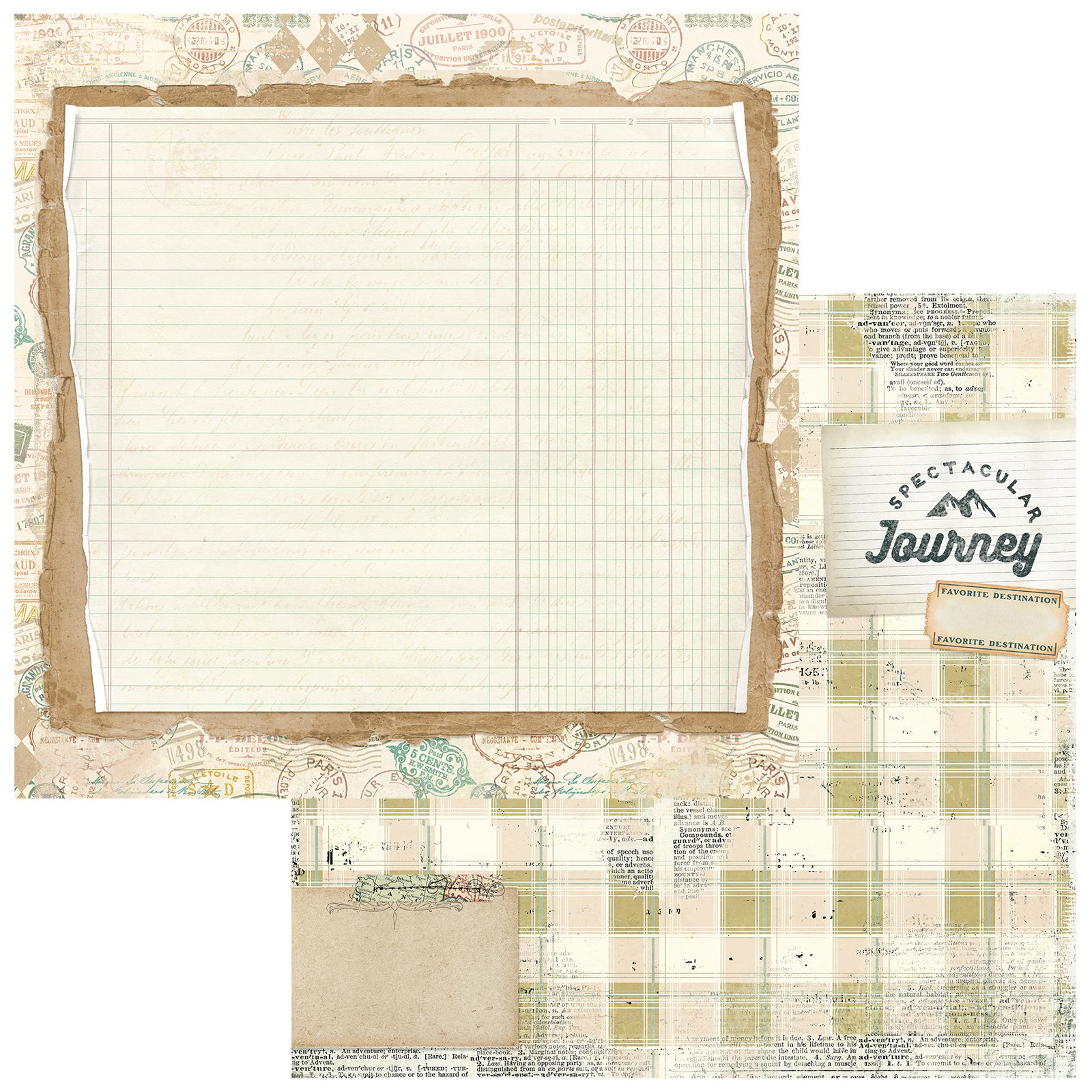 Travel Diaries - 12 x12 Collection Pack