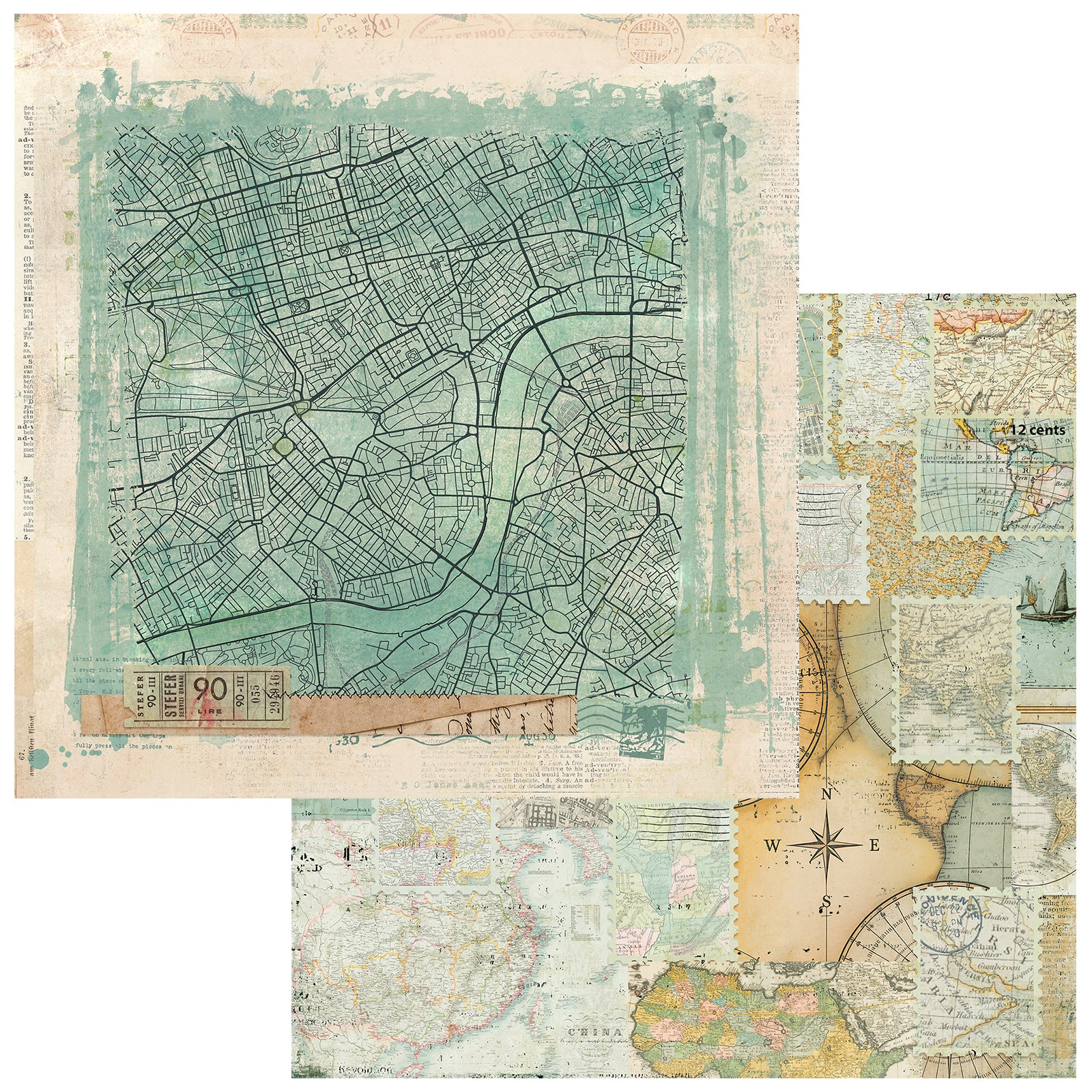 Travel Diaries - 12 x12 Collection Pack