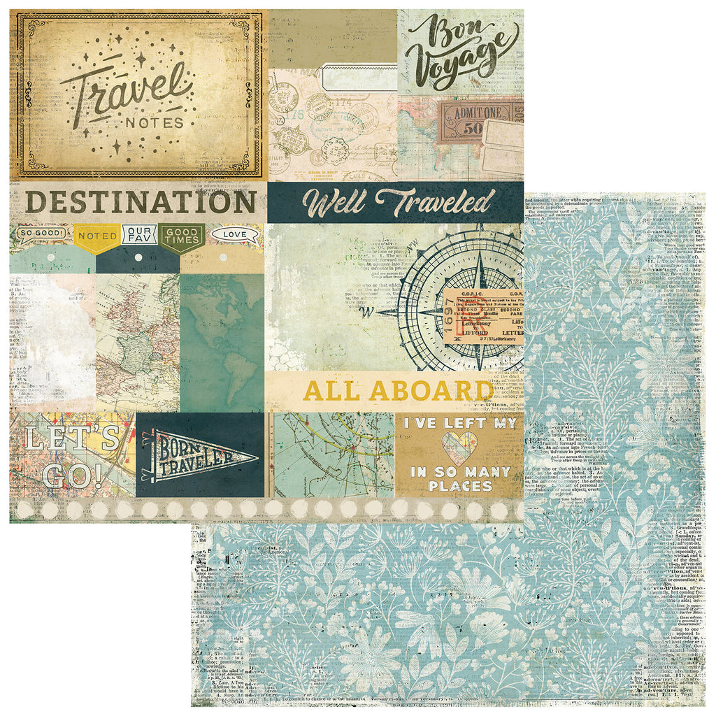 Travel Diaries - 12 x12 Collection Pack