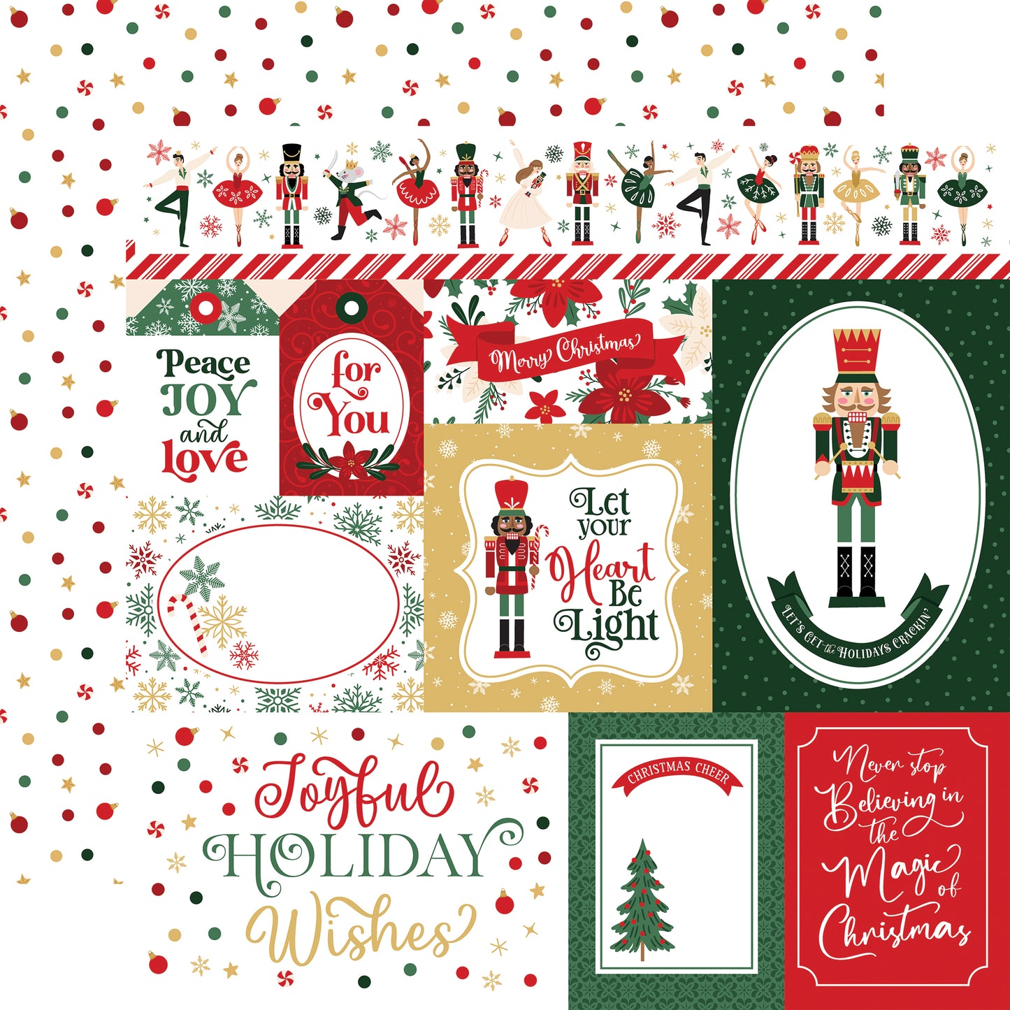 Echo Park Nutcracker Christmas Collection Kit