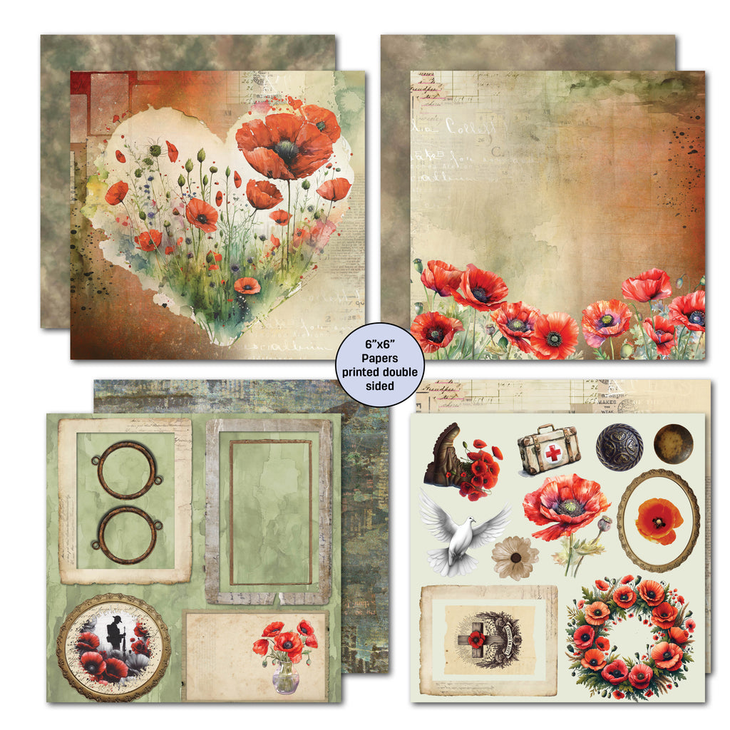 3Quarter Designs Never Forgotten 6x6