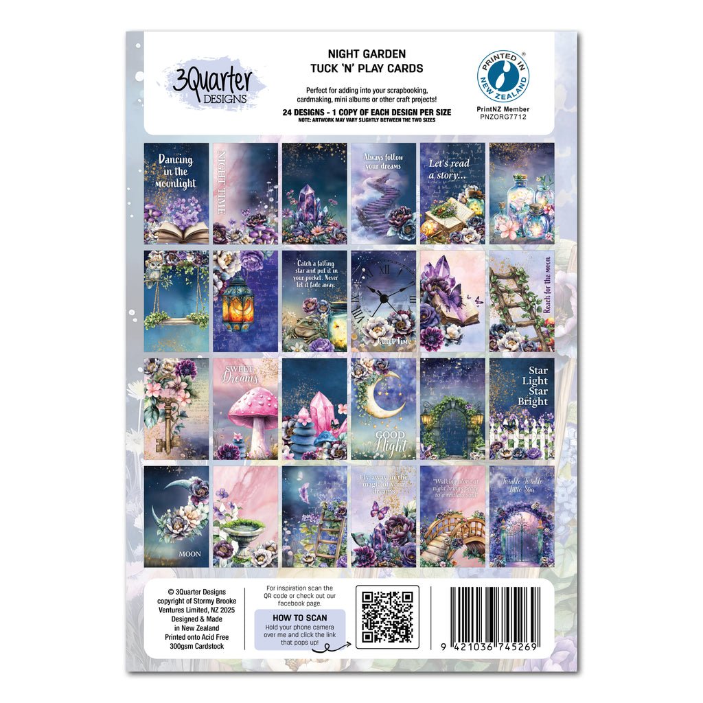 Night Garden Tuck & Play Cards