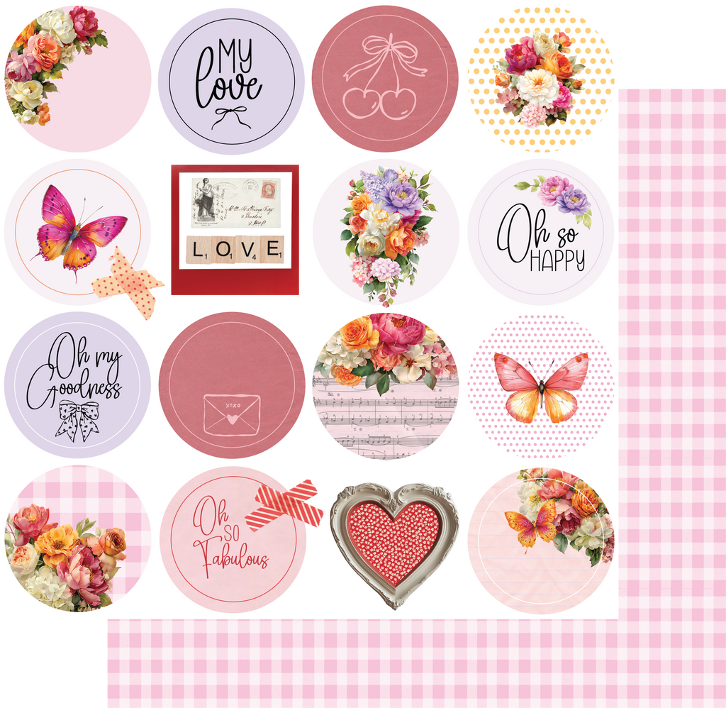 Oh So Lovely - 12 x 12 Collection Pack (16 sheets)