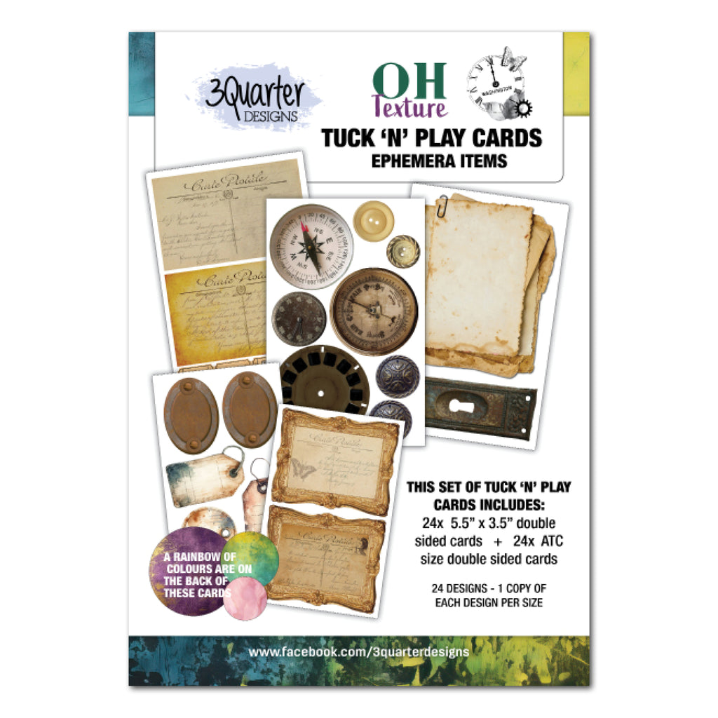 Oh Texture Tuck & Play Cards