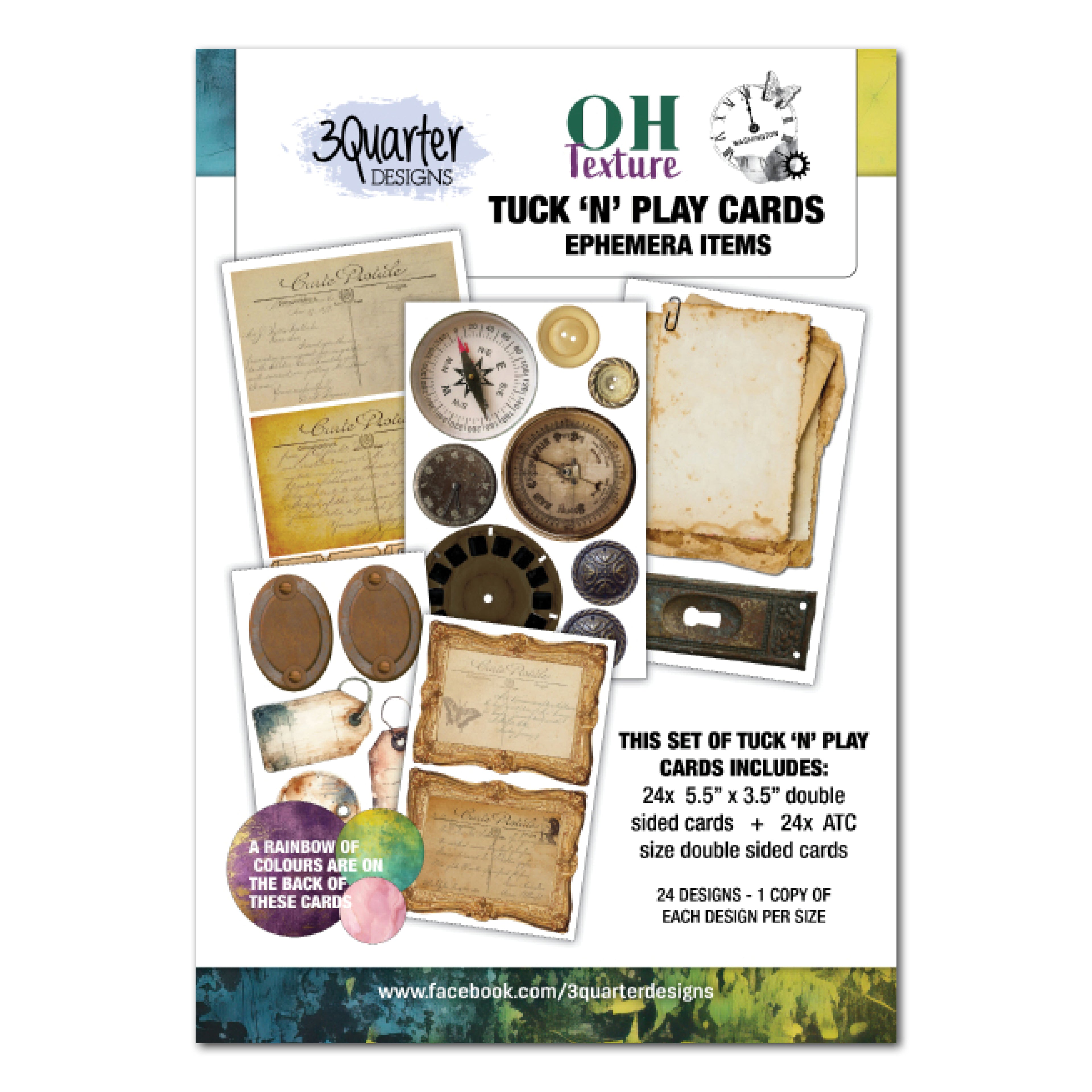 Oh Texture Tuck & Play Cards