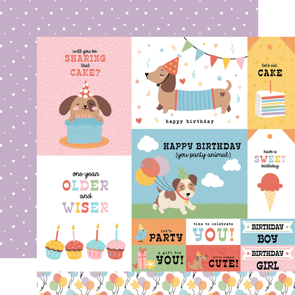 Echo Park Party Animal Collection Kit 12"X12"