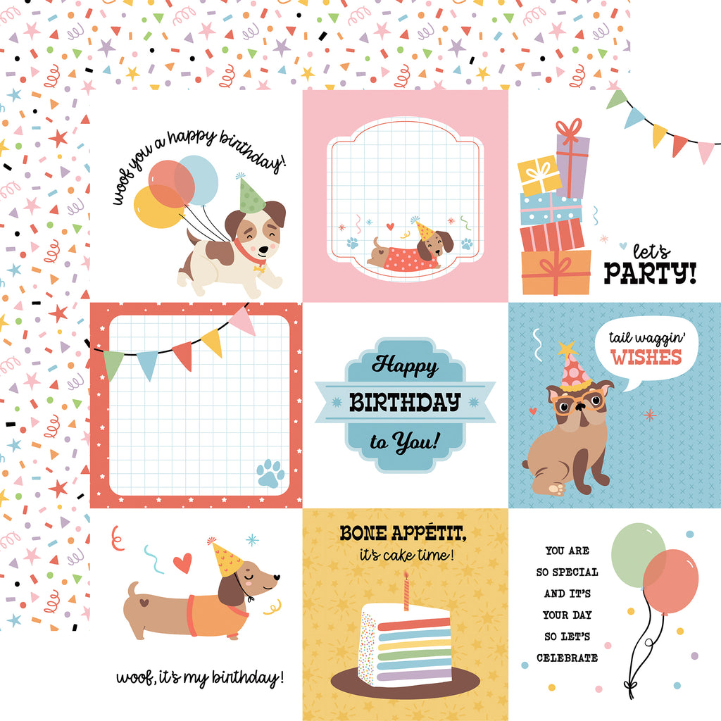 Echo Park Party Animal Collection Kit 12"X12"