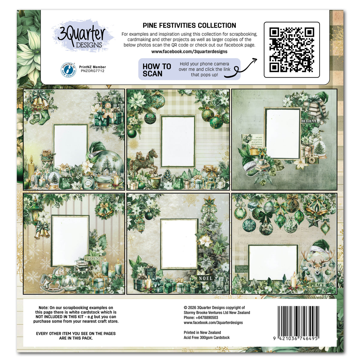 Pine Festivities Collection Kit