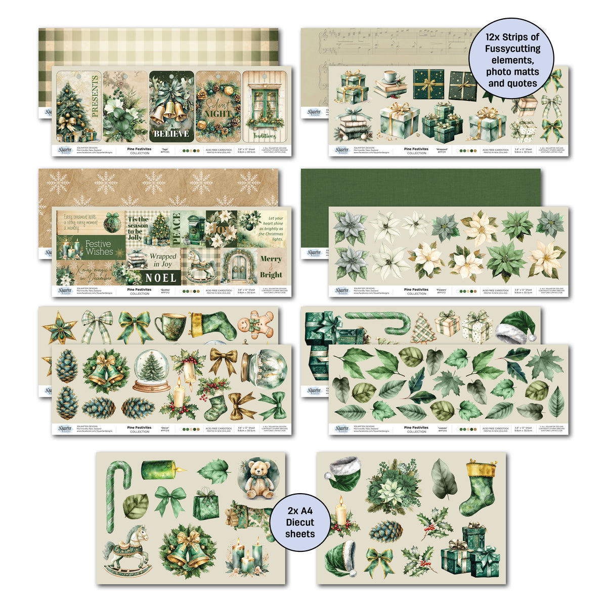 Pine Festivities Collection Kit