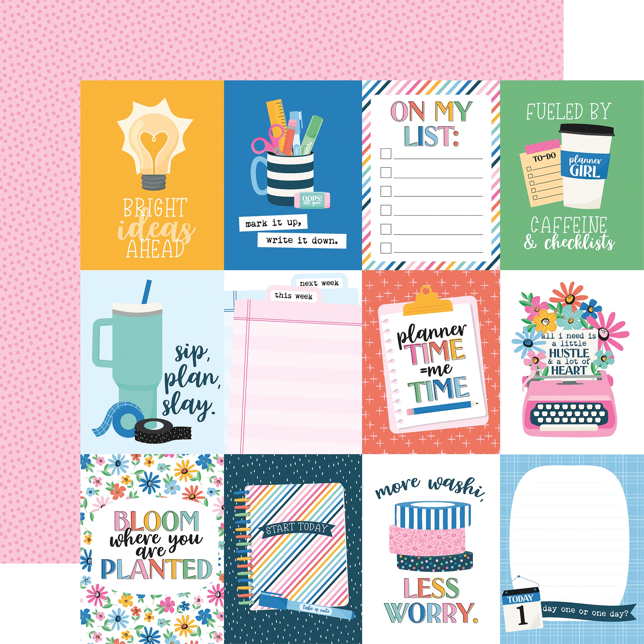 Plan On It Collection Kit 12"X12"