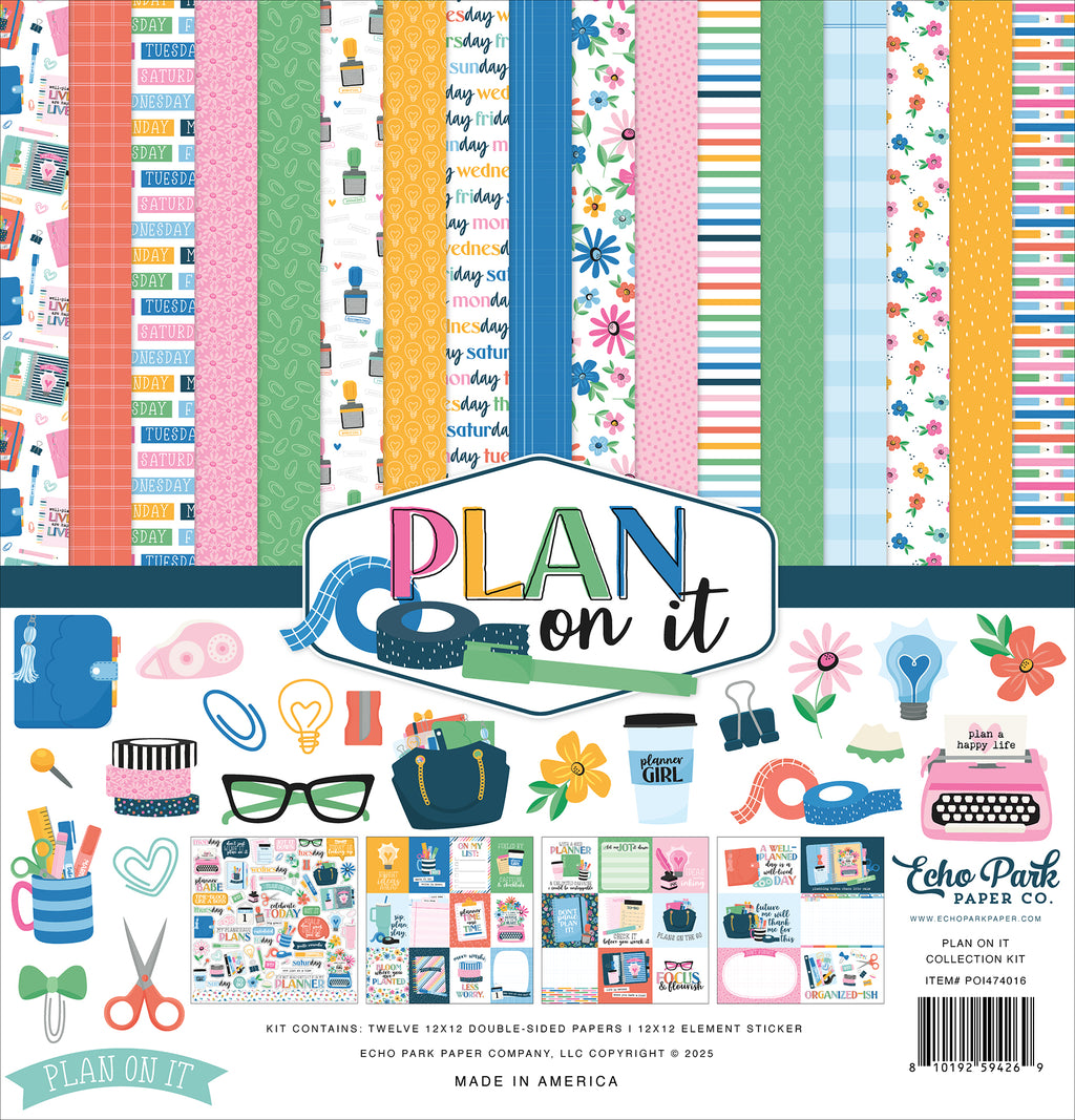 Plan On It Collection Kit 12"X12"