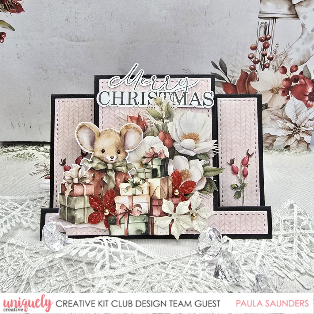 Uniquely Creative Centre Stepper Card Die