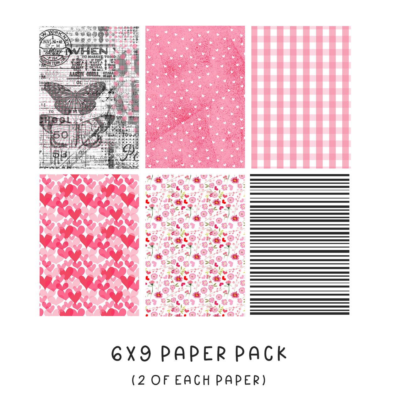 Pretty Little Studio Perfect Match Paper Pack | Perfect Match 6x9