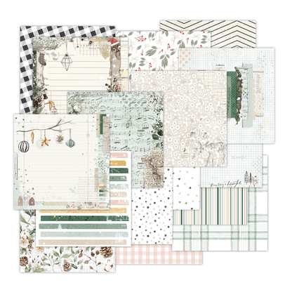 Pretty Little Studio Comfort & Joy Paper Pack - 12x12 (double-sided)