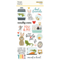 Simple Stories Pet Shoppe Foam Stickers