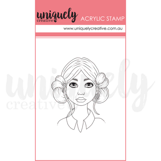 Uniquely Creative Wisteria Lane - Primrose Mark Making Mini Stamp - Acrylic Stamp