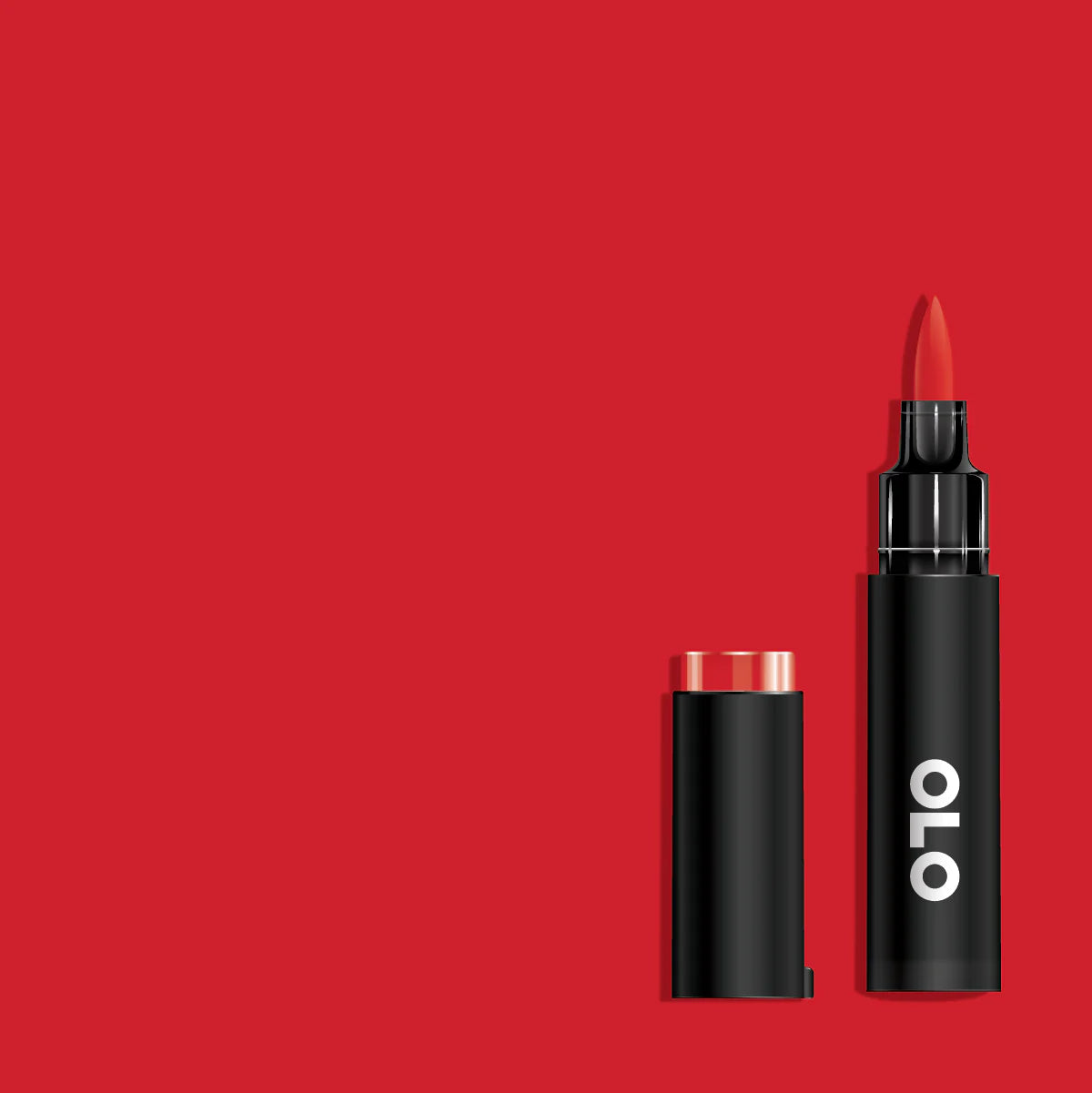 Olo Brush - R0.5 Vermilion