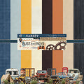 49 And Market Rust & Revs 2.0 Collection Pack Solids 12"X12"