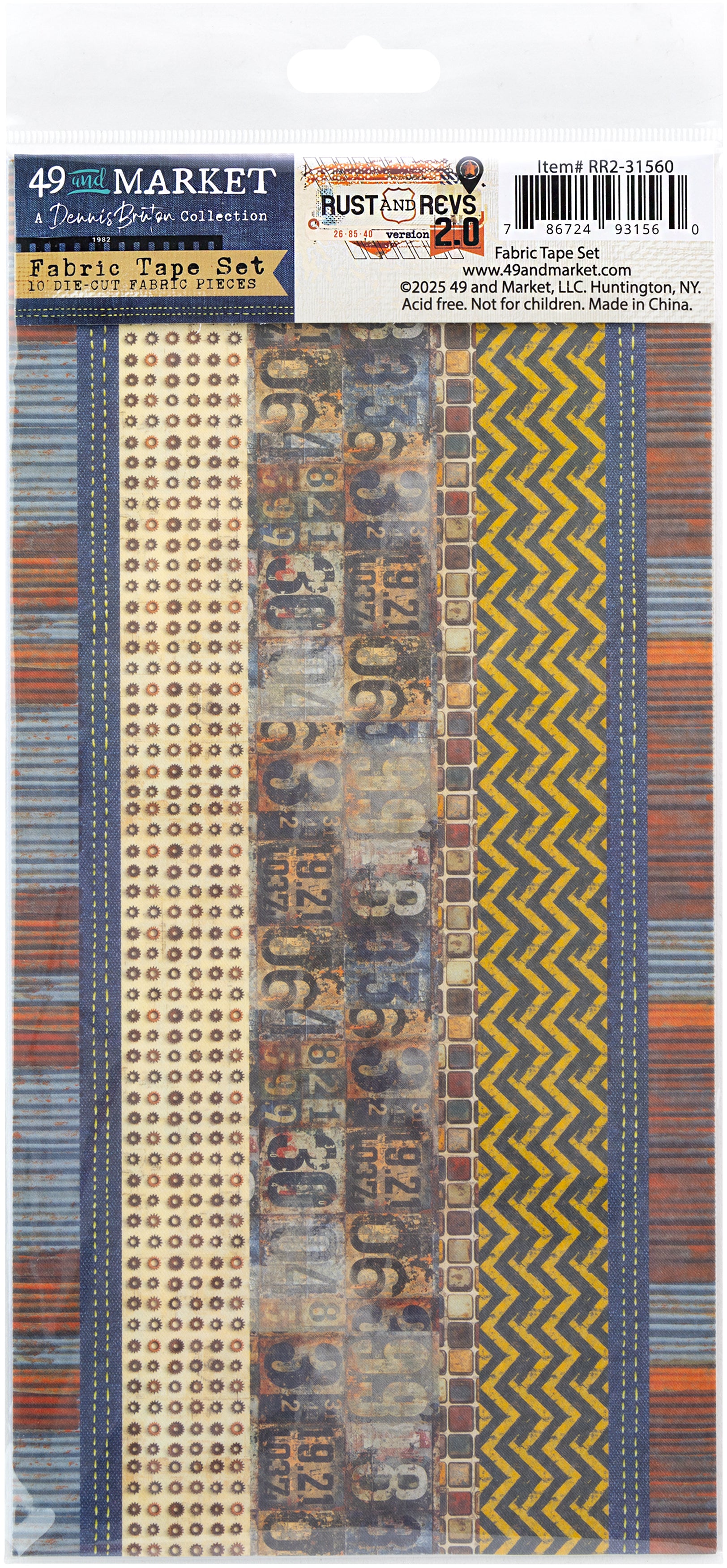 49 And Market Rust & Revs 2.0 Rust Tape Sheet Set