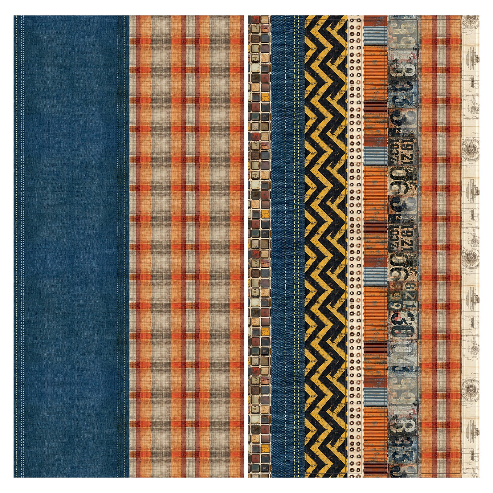 49 And Market Rust & Revs 2.0 Rust Tape Sheet Set