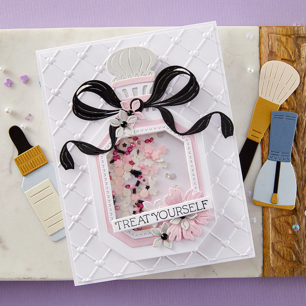 Cross My Heart 3D Embossing Folder