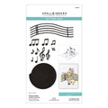 Musical Notes & Stave Pop-Up Etched Dies
